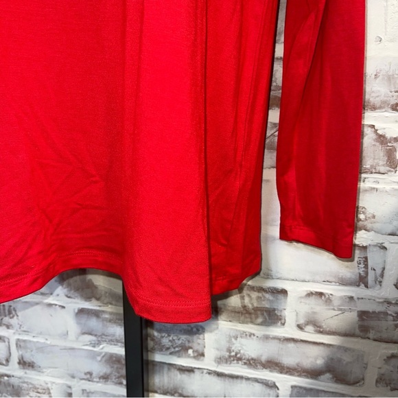 Michelle Mae Scarlet red Blouse NWT - Picture 4 of 6